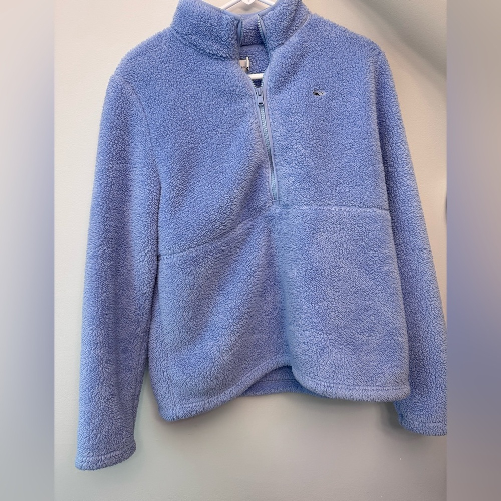 Vineyard Vines Light Blue Kids Fleece Jacket